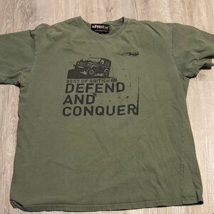 Men's Green Graphic T-Shirt